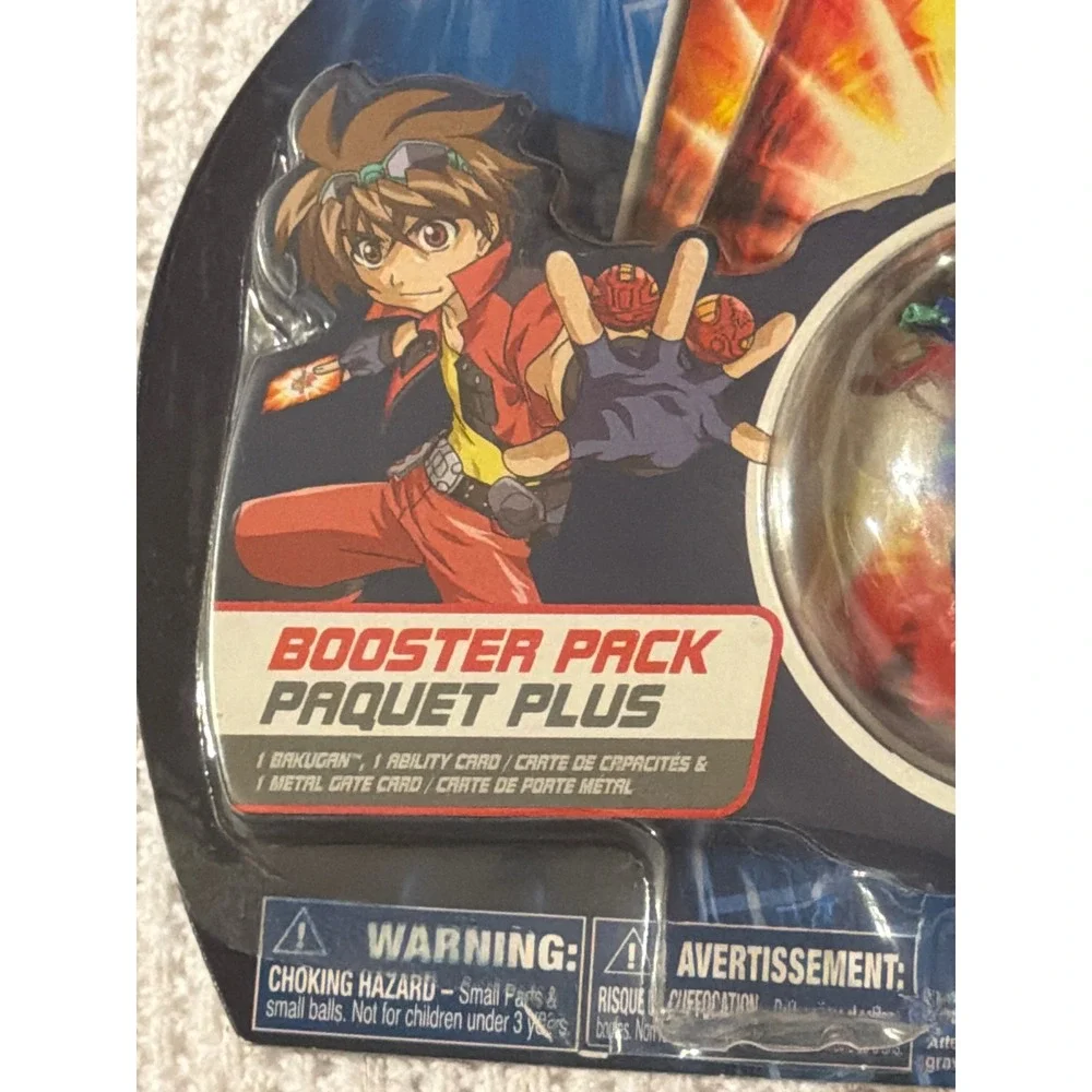 Bakugan‎ Battle Brawlers Booster Pack Series 2 With Metal Gate Card Blue Falcon